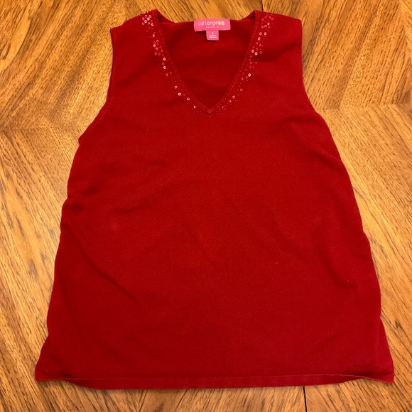 Liz Lange Maternity sweater and matching tank - Picture 7 of 7